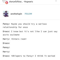 drarry ship hp harrypotter cute