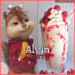 alvin alvinandthechipmunks alvinseville red cherry freetoedit