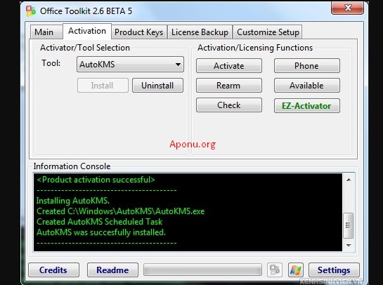 microsoft toolkit ez activator not doing anything