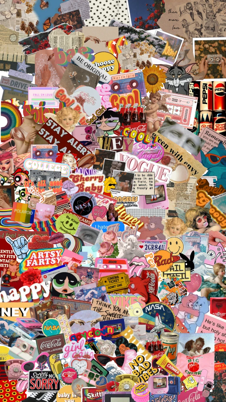Vintageaesthetic Vintage Sticker By Lauramuel4