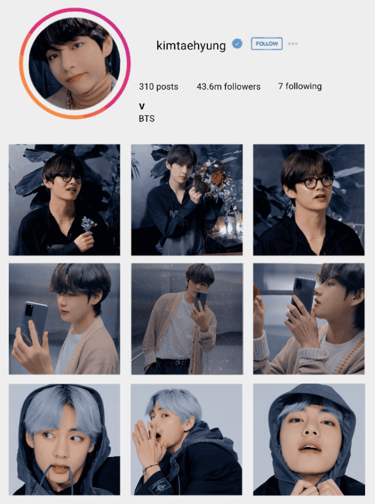 Kimtaehyung Bts Kpop Gif Gifedit ᴋɪᴍ Gif By