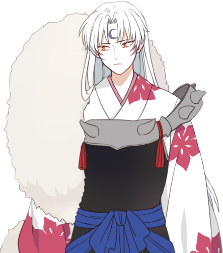 anime inuyasha animeboy sesshomaru sticker by @straxbathory