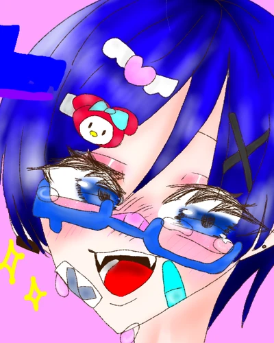 顔面ヨシオくんぢゃね??? 可愛くかけた希ガス…… #我々だ#wrwrd#鬱先生#大先生#ut #イラスト#イケメン#かわいい