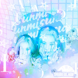 collabwithmin sunmi solo blue pink