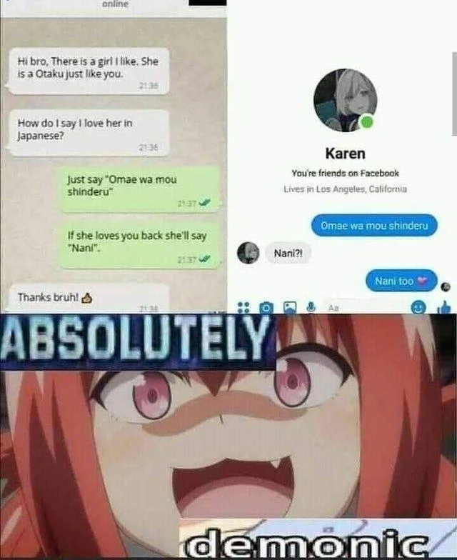 Memes Anime Omaewamoushindeiru Image By 𝚃𝚊𝚔𝚎𝚓𝚒 Memes Anime Omaewamoushindeiru Image By 𝚃𝚊𝚔𝚎𝚓𝚒