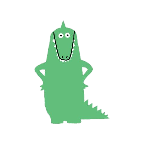 freetoedit crocodile green kids sticker by @asiaahmadovaa