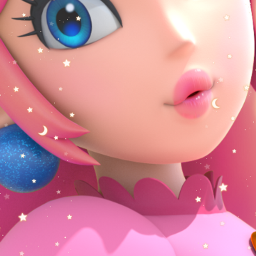 dress pink pinkhair sparkle princess