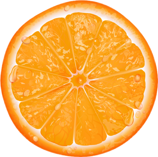 orange fruit fruits messy freetoedit sticker by @donnuted