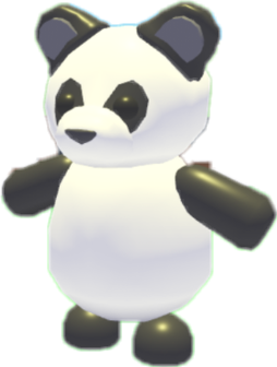 Panda Roblox Adoptme Sticker By Cutemonchi Army - panda roblox adopt me