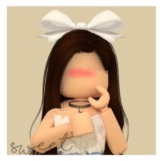 Aesthetic Roblox Cute Avatar Girl Image By Harper