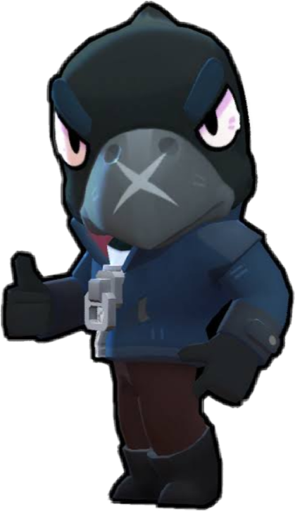 Corvo Crow Brawlstars Brawl Sticker By Mitsuha - fanarts do corvo brawl stars