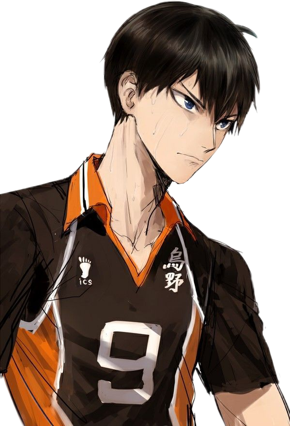 freetoedit kageyama haikyuu sticker by @lucy_the_weeb_24