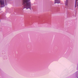 bathtub heartshaped pink heart vintage freetoedit