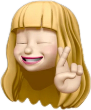 Memoji animoji girl с фоном