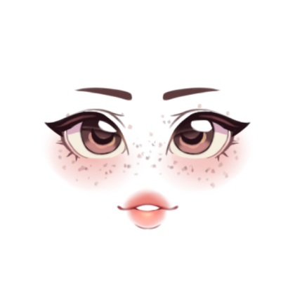 Freckles Mugalo Sticker By Einnsa X3 - freckle face roblox