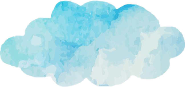 watercolor sky blue skyblue cloud sticker by @syuznmins