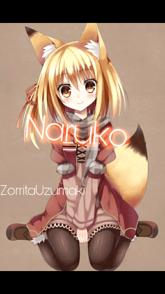 Half fox half human anime