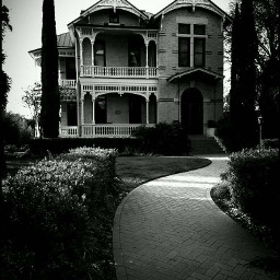 photography blacknwhite house