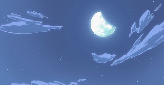 aesthetic moon GIF by #savetheremixchat