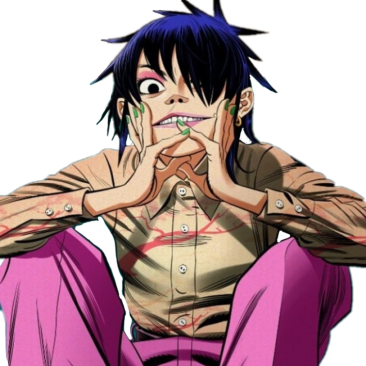 gorillaz noodle gorillaznoodle sticker by five_000