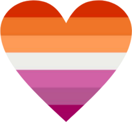 freetoedit lesbianflag lesbian flag rainbow gay lgbt lgbtq lgbtq+🌈 pride heart lesbianrights rights