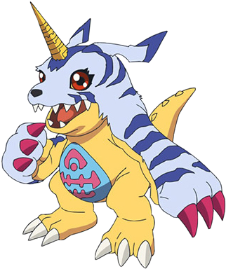 freetoedit gabumon digimon sticker by @nycoastie