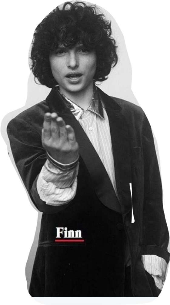 Finnwolfhard Mikewheeler Sticker By Strangerthingscri 9699