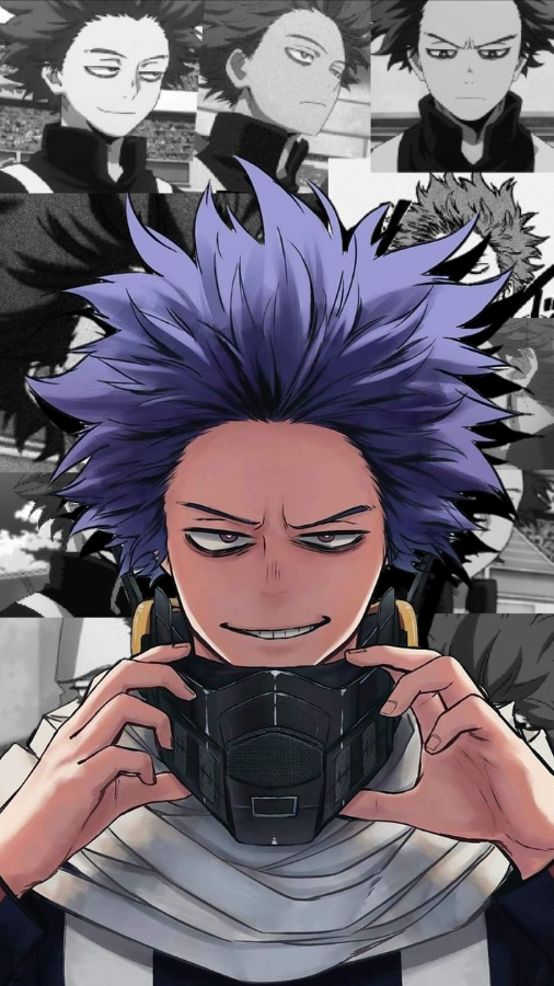 freetoedit hitoshi shinsou 1c mha sticker by @malubirro13