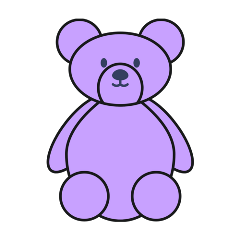 bear teddy lavender freetoedit