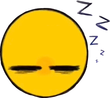 Cursed Sleeping, Stressed Emoji