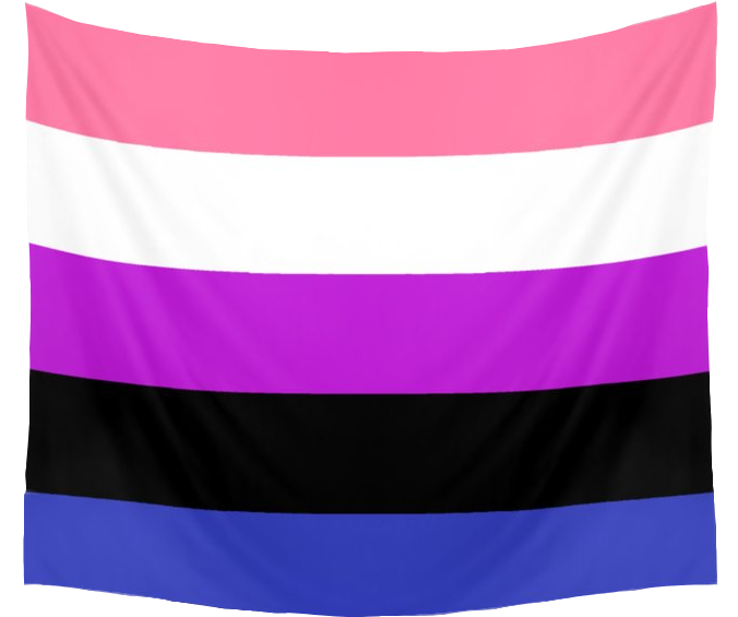 genderfluid flag freetoedit sticker by @bangtansboyfie