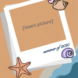 freetoedit background sand water bleach seashells blue aesthetic frame pictureframe
