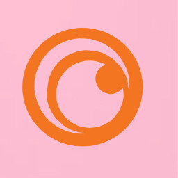 crunchyroll app appicon icon anime crunchyrolllogo pink freetoedit