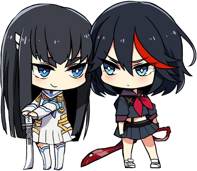 satsuki satsukikiryuin ryuko sticker by @sushiwolf