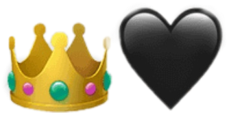 queen queen👑 love_black popular emoji iphone freetoedit