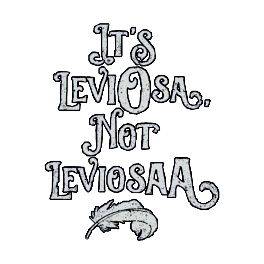 itsleviosanotleviosa harrypotter leviosa sticker by @clashe_