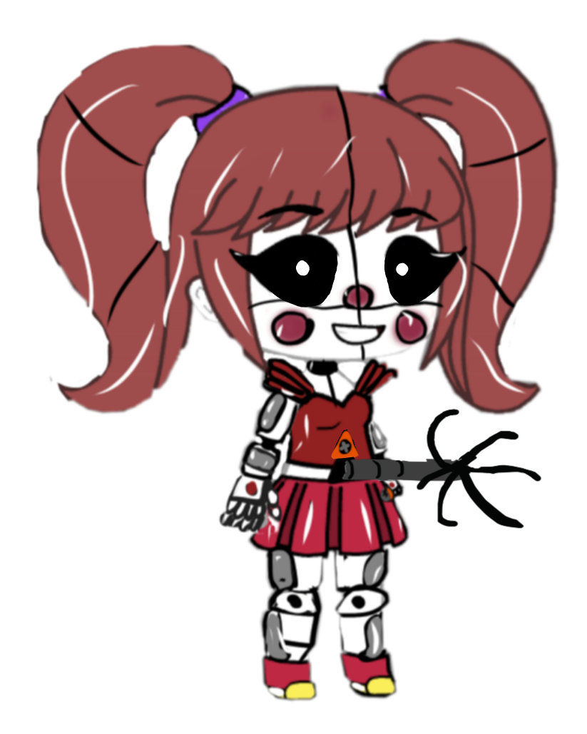 circusbaby gachalife gacha fnaf sticker by @myrelagirly4