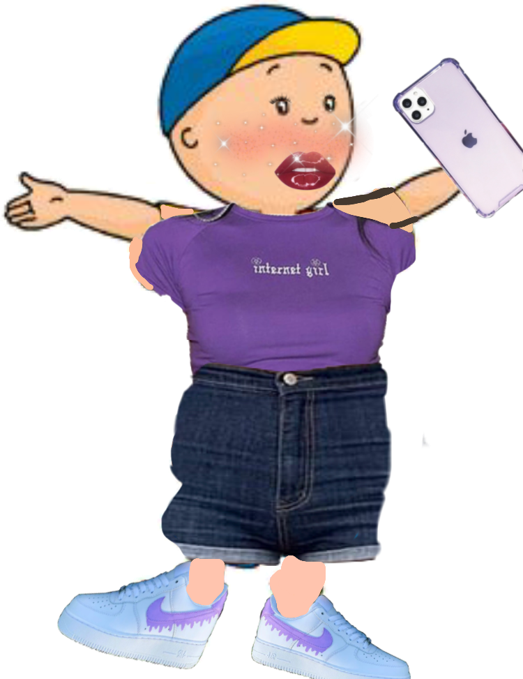 Caillou Freetoedit Caillou Sticker By Caesife0xoofuvgh4vtj 