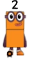 Numberblocks Number2 Freetoedit Sticker By @spongebob Sb129