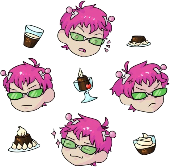 Resultado de imagem para saiki kusuo stickers