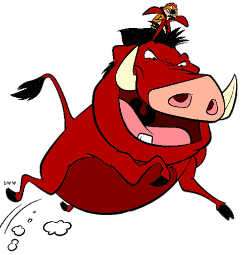 timon riding pumbaa