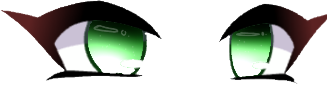 gacha #gachalife #eye #gachaeye #freetoedit - Green Gacha Edit