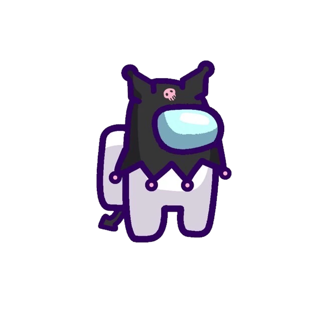 pix Among Us App Icon Aesthetic Pastel Purple among us suit pastel sticker by