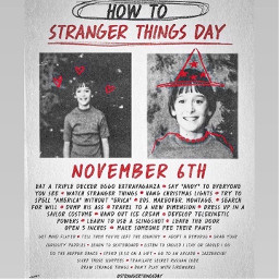 st strangerthings stday strangerthingsday november6th