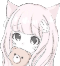 softaesthetic aesthetic pinkaesthetic catgirl bunny japan drain freetoedit