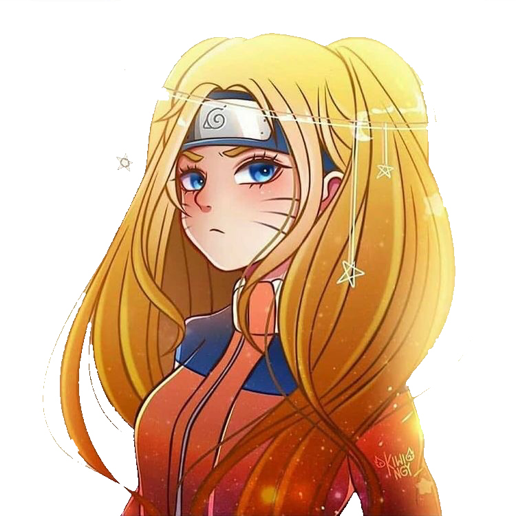 naruto girl narukouzumaki sticker by naruto_uzumaki_10_10