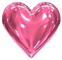 heart metallic pink hotpink love pinkheart aesthetic popular sticker freetoedit