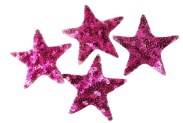 stars glitter hotpink sequins pink star aesthetic stickers popular freetoedit
