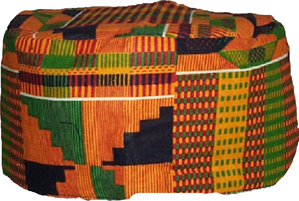 africa hat african kente sticker by @0015128e29249a3d2b40