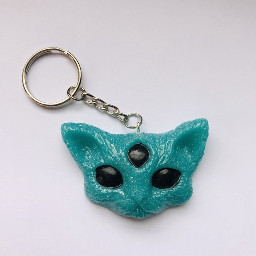 resinart resin epoxy resinartist epoxyresin resincasting cat kitten kitty blue